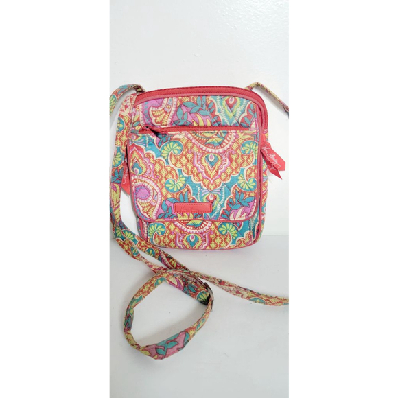 Vera Bradley Small Paisley Crossbody Bag - Picture 2 of 9